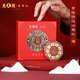 慈元閣金禧轉運冰箱貼福磁吸家居文創(chuàng)禮品裝飾節(jié)日禮物伴手禮金屬 金禧轉運冰箱貼-福