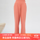 銅牛設計師系列舒適布直筒女居家下裝春家居長(cháng)褲VK219 深粉色 L (170/95)