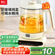 利仁（Liven）養(yǎng)生壺恒溫壺 1.5L大容量煮茶壺24h預約燒水壺 玻璃燉盅雙蓋便捷設計 家用辦公室電熱水壺SH-D1583