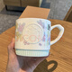 星巴克（Starbucks）東京限定櫻花炫彩馬克杯高顏值可愛(ài)咖啡杯桌面水杯