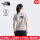 The North Face北面短袖速干T恤女25夏季新款戶(hù)外運動(dòng)舒適吸濕排汗透氣圓領(lǐng)8D7N 1OA/月影灰 XL /170/96A