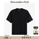 ABERCROMBIE & FITCH【重磅百搭】男裝25夏季經(jīng)典小麋鹿棉質(zhì)圓領(lǐng)短袖T恤KI124-5181 黑色 L (180/108A)