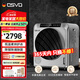 osvo德國品牌 7公斤熱泵式烘干機家用小型衣服衣物除菌除潮滾筒干衣機嬰兒衣服內衣防皺防纏繞毛屑過(guò)濾 【熱泵】 7公斤智能太空銀【電輔熱功能+除菌除螨】