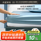 水星家紡床笠純棉100%全棉60支長絨棉貢緞床單單件床罩隔臟床墊罩180x200