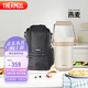 膳魔師（THERMOS）飯盒便當盒304鋼3層2L大容量男女學生保溫桶提鍋TCBG-2000F-BR