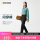 斯凱奇（Skechers）閃穿褲秋季女士休閑褲運動褲吸濕速干九分褲長褲P225W293