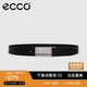 愛(ài)步（ECCO）男士金屬扣皮帶 商務(wù)正裝牛皮時(shí)尚腰帶 9105895黑色120禮盒裝