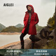 AIGLE艾高冬季款女士GTX INF防風加厚保暖鎖溫極寒羽絨服外套 大麗花紅 AF961 M (38) (165/88A)