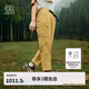 KOLON SPORT/可隆戶外休閑褲 女子運(yùn)動(dòng)松緊腰露營(yíng)寬松彈力防潑水長(zhǎng)褲 LKLP5MTT24-CA 駝色 M 165/74A