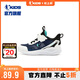 喬丹男童跑步鞋小童夏季跑鞋兒童大網(wǎng)孔運動鞋子 沉靜藍/喬丹白 30