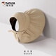 啄木鳥(niǎo)（TUCANO）黑膠空頂防曬帽女防紫外線(xiàn)遮陽(yáng)帽2025新款大帽檐遮臉漁夫帽太陽(yáng)帽 米卡其-蝴蝶結款 魔術(shù)貼可調節(配送防風(fēng)繩)