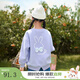 茵曼（INMAN）女童兔子印花衛(wèi)衣兒童2025春秋新款紫色亮片蝴蝶結(jié)長袖上衣女寶寶 秋款-紫色F3833100A 150
