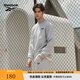 Reebok銳步官方男女同款運(yùn)動(dòng)休閑時(shí)尚純色圓領(lǐng)套頭衫衛(wèi)衣 23RMF303UGG4 灰色 S
