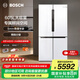 博世（BOSCH）冰箱605L大容量十字對(duì)開門 四開門變頻家用電冰箱 一級(jí)能效 風(fēng)冷無霜 5mm微縫半嵌 支持國(guó)家補(bǔ)貼 大白鯨KMF61A20TI 精細(xì)分儲(chǔ)