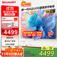 SHARP夏普電視P7HA系列壁畫(huà)電視55/65/75/85英寸4K高清量子點(diǎn)廣色域 240HZ高刷4+64G鯨曜面板液晶電視機 55英寸 高刷游戲電視4T-C55P7HA 官方標配