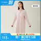 十月結(jié)晶孕婦睡裙帶胸墊哺乳睡衣產(chǎn)后月子服待產(chǎn)裙連衣裙 【妥妥待產(chǎn)裙】黛月粉 L【建議115-145斤】