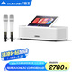 InAndOn音王 KV-MS6家庭K歌音響KTV套裝全套點(diǎn)歌一體機(jī)觸摸屏家用 【白色】點(diǎn)歌機(jī)音響一體 1TB硬盤