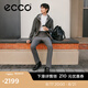 愛步（ECCO） 七夕禮物休閑板鞋男 25秋季新款舒適耐穿男鞋 柔酷60周年525464 黑色52546401001 42