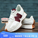 NEW BALANCE NB327官方休閑鞋女鞋夏季復(fù)古增高鞋潮流百搭低幫輕便軟底運(yùn)動(dòng)鞋 灰色/米白/酒紅 WS327KA 39 (腳長25cm)