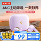 海威特S5mini真無線主動(dòng)降噪藍(lán)牙耳機(jī) ANC藍(lán)牙5.3入耳式耳機(jī) 超長續(xù)航適用蘋果華為小米 紫色