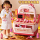 KEBY兒童過(guò)家家小醫生玩具套裝推車(chē)女孩醫療箱聽(tīng)診器護士打針寶寶 【認知款31件套】醫生收納箱小推車(chē)-紅 電池套餐