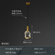 輕奢水晶小吊燈后現(xiàn)代客廳背景臥室床頭極簡簡約全銅藝術(shù)長線吊燈 全銅水晶單頭吊燈