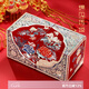錦貝傳說 首飾盒螺鈿漆器結(jié)婚禮物生日情人節(jié)嫁妝盒子項(xiàng)鏈?zhǔn)骤C飾品收納盒 B-043國(guó)色天香【經(jīng)典推薦】