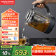 摩飛電器（Morphyrichards）養(yǎng)生壺 煮茶器煮茶壺智能升降電水壺?zé)畨仉姛崴畨孛阅悴ＡЩú鑹睾诓?1.7升 MR6088灰
