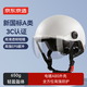 京東京造 TK22電動(dòng)車頭盔 3C認(rèn)證新國標(biāo)A類基礎(chǔ)款男女通用電瓶車頭盔米白M碼
