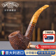 沙芬（SAVINELLI）意大利石楠木煙斗蜂蜜口味P243手工雕刻面過(guò)濾嘴煙斗帶壓棒禮盒 【670斗型 蛋形式彎斗 大號(hào)】