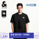 杰克·瓊斯（JACK&JONES） 夏季時(shí)尚舒適潮胸前熊貓圖案寬松版型短袖T恤上衣男裝225201092