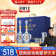 西鳳酒 20年52度藍(lán)臻禮盒 500mL*2瓶 純糧鳳香型白酒 婚慶喜宴請(qǐng)送禮
