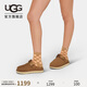 UGG春季男女同款舒適魔術(shù)貼一腳蹬單鞋包頭涼鞋 1138252CHE|栗色 38
