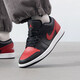 耐克（NIKE）男鞋 2025夏季新款Air Jordan 1 Low AJ1低幫黑紅復古休閑籃球鞋 553558-067 41