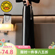 G.DUCKKIDS小黃鴨童裝女童褲子春秋季新款兒童運動褲時尚百搭大童女孩闊腿褲 織帶闊腿褲黑色 170 尺碼15~16歲【160-170cm】