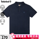 添柏嵐（Timberland）短袖男士T恤25夏季新款戶外運(yùn)動(dòng)休閑半袖寬松純棉翻領(lǐng)商務(wù)polo衫 寶藍(lán)色 A2EPMZ02 XL 185