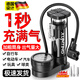 skingcond德國新型高壓打氣筒腳踩家用通用配件大全自行車(chē)打氣機籃球可攜式【德國經(jīng)典黑】