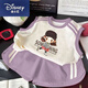 迪士尼（Disney）純棉兒童背心套裝夏季新品庫洛米卡通休閑短褲女童運動(dòng)兩件套 紫色02 something女孩 90 建議身高80-90cm