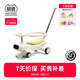 Montresor萌獸兒童扭扭車(chē)2025新款寶寶嬰兒周歲禮物玩具溜溜車(chē)大人可坐雙人 聲光可推圍欄款-奶油黃