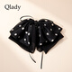 Qlady波點(diǎn)蝴蝶結抓夾發(fā)夾女后腦勺2025新款發(fā)飾女鯊魚(yú)夾七夕情人節禮物