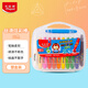 馬培德（Maped）水溶性絲滑炫彩棒12色粗桿 兒童旋轉(zhuǎn)蠟筆無毒不臟手油畫棒幼兒園彩色繪畫畫筆文具禮物836112CH