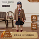 Teenie Weenie Kids小熊童裝25年款新款男女童學(xué)院風(fēng)西裝夾克外套 米色 150 cm