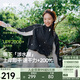 蕉下（beneunder）防曬衣女涉水服防潑水戶(hù)外運動(dòng)水上短WR391漫暮黑-淺咖灰M