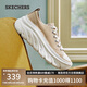 斯凱奇（Skechers）女鞋經(jīng)典百搭帆布鞋厚底增高休閑鞋軟底舒適透氣板鞋戶外鞋177435