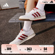 adidas ENTRAP美式校園風(fēng)運(yùn)動板鞋男女少年感復(fù)古籃球鞋阿迪達(dá)斯 白色/紅色   38