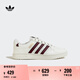 adidas NY 90 STRIPES經(jīng)典運(yùn)動(dòng)板鞋男女春季新款阿迪達(dá)斯三葉草 漢玉白/紅色/金色   37