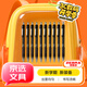 斑馬牌（ZEBRA）子彈頭按動0.5mm中性筆學(xué)生刷題筆記寫字筆辦公用簽字筆C-JJ3黑色10支裝