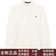 Polo Ralph Lauren毛衣絞花高領(lǐng)半拉鏈長(cháng)袖白色兒童款男女同款 白色 M