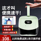 鯤鰲便攜式干衣機家用小型內(nèi)衣褲烘干機旅行干衣機干衣神器護理機殺菌消毒嬰兒迷你烘干衣架宿舍烘鞋 果綠色 10L 【雙核速干/ 恒溫柔烘/殺菌祛味】 160/160/153mm