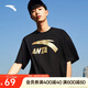 安踏短袖t恤男夏季LOGO印花休閑打底衫寬松涼感透氣運動(dòng)薄款上衣